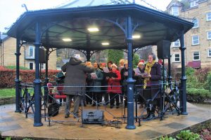 Ilkley Choral Society entertains Christmas shoppers